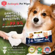 PetMedic Antiseptic Pet Wipes (80 Wipes) - Image 2