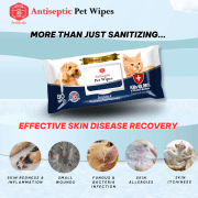PetMedic Antiseptic Pet Wipes (80 Wipes) - Image 4